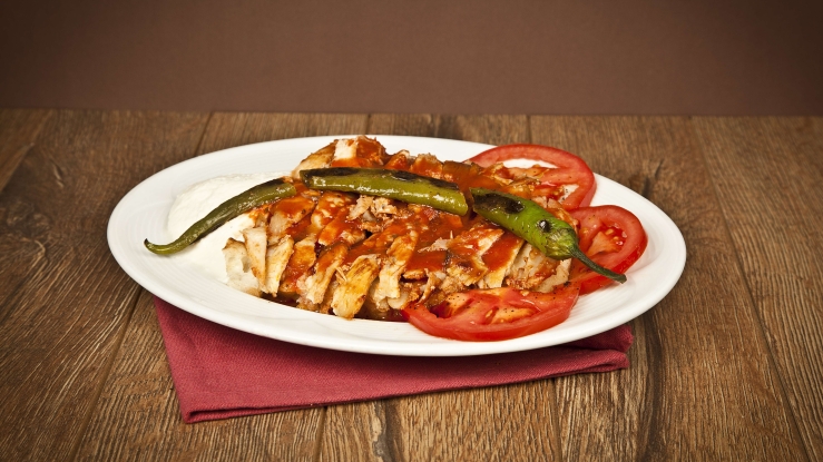 İskender Kebab (Tavuklu)