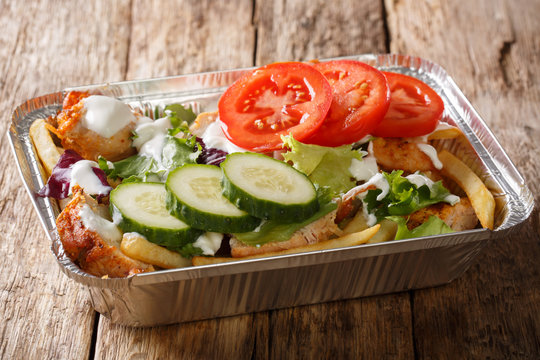 Kapsalon (Tavuk Dönerli)